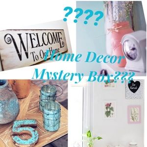A Home Decor Mystery box bundle of 4-5 items!!